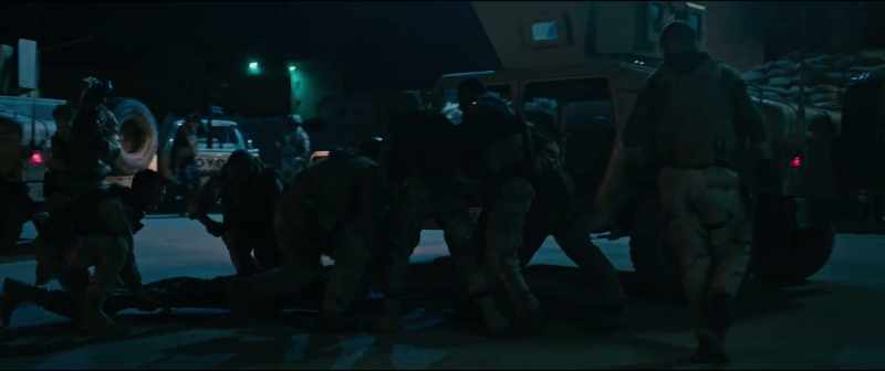 All right. Get ready to move! -Get him up!