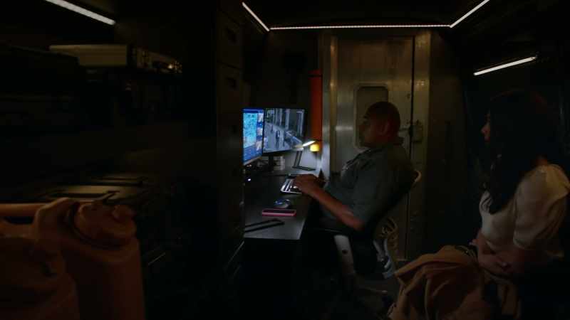 All right, Harry's in place. Engaging with the target