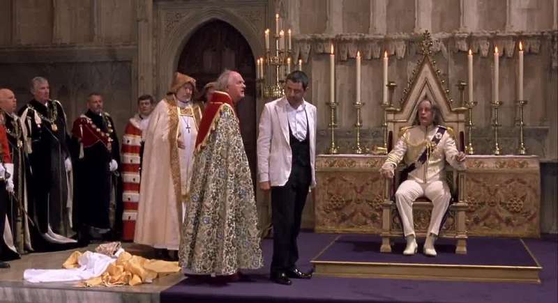 All right so I was wrong about the archbishop's bottom