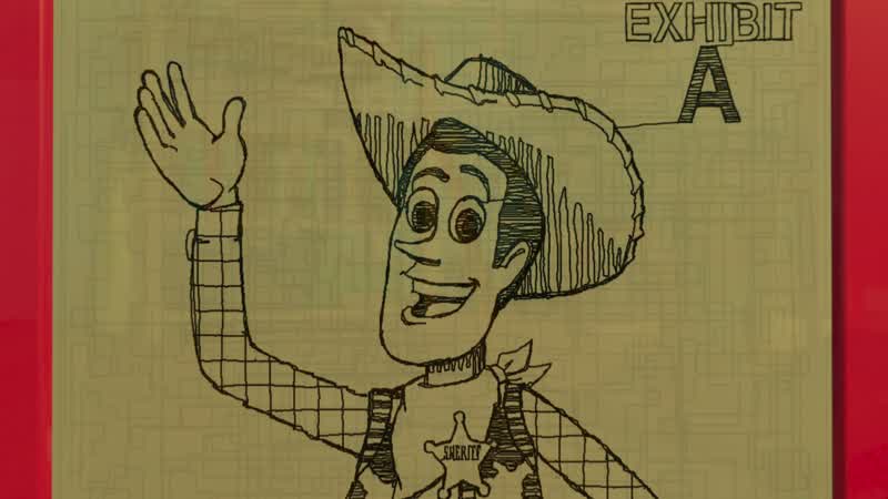 All right Let's review this one more timeAt precisely 8 32 ishExhibit A Woody was kidnappedExhibit B a composite sketch of the kidnapperHe didn't have a beard like that Fine Etch give him a shaveThe
