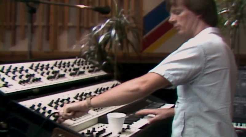 All right. [punchy synth notes]