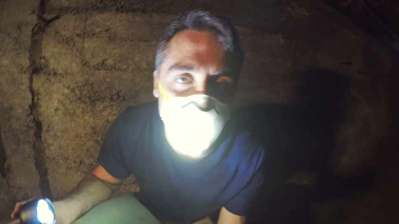 All right. Sinking deep into the tunnel. Check this out