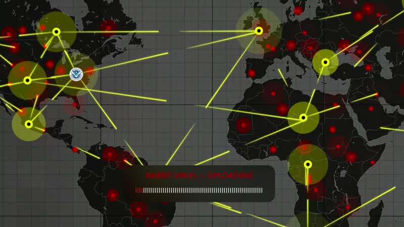All right, the virus is launched