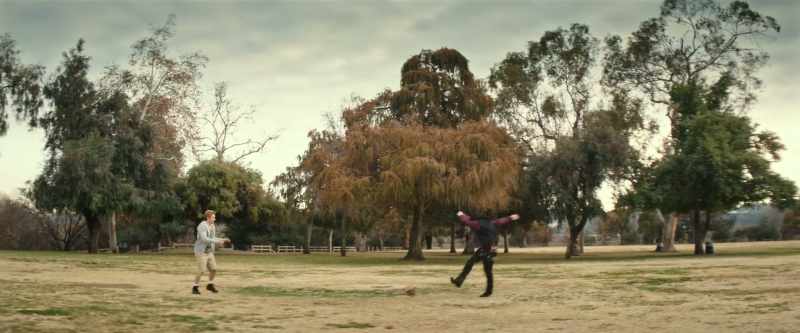 All right. - Touchdown!