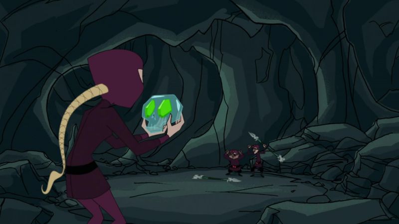 All right! We got the skull!