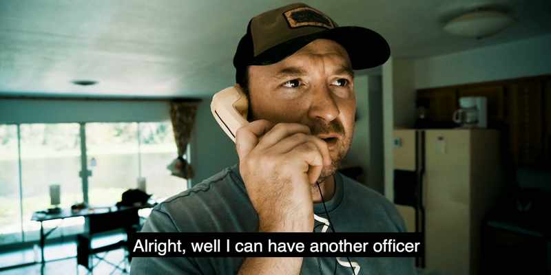 All right, well I can have another officer