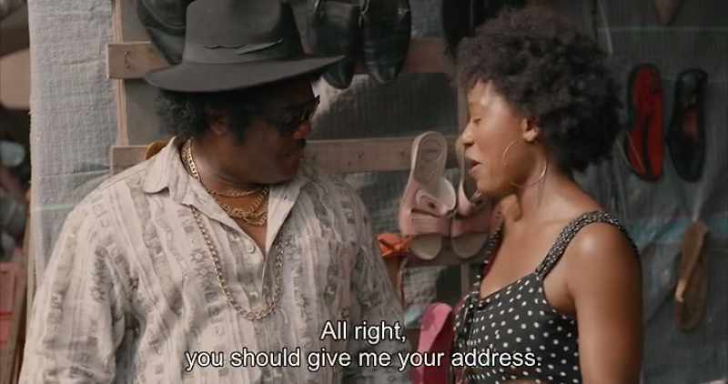 All right, you should give me your address