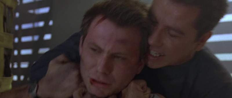 All right You're bleeding aren't you