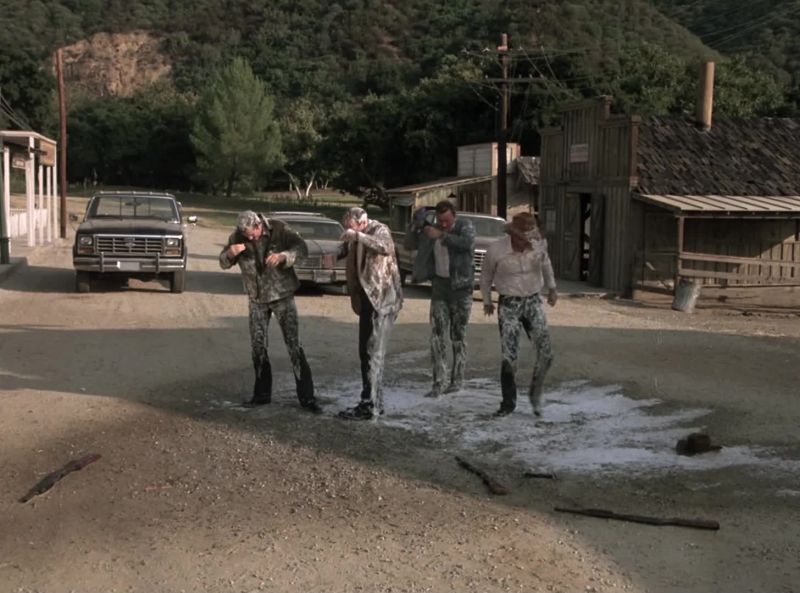 All right. You're not welcome in this town