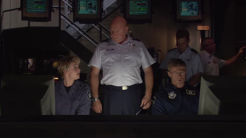 All scans came back clean, sir. - Thank you, Sergeant
