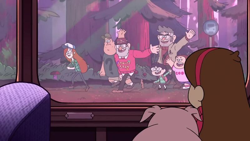 ( all shouting farewells )