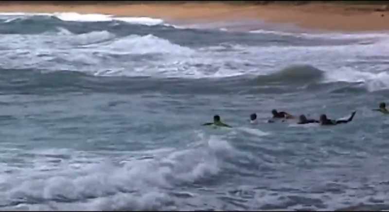 All the contests growing up were beach start