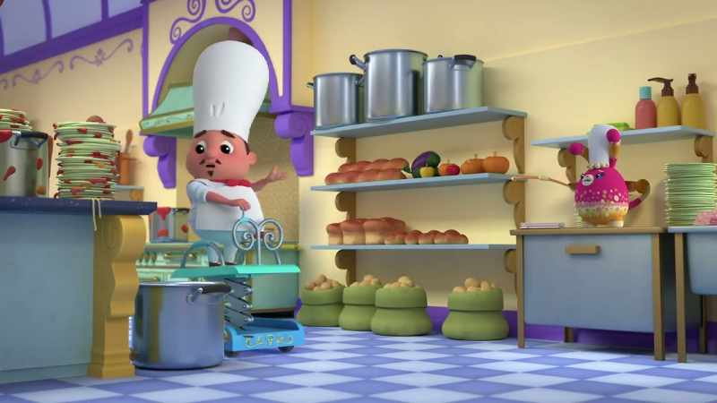 All the dishes are dirty