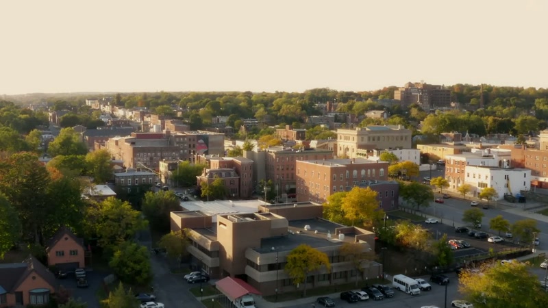 All the processing would be done in the Newburgh Armory