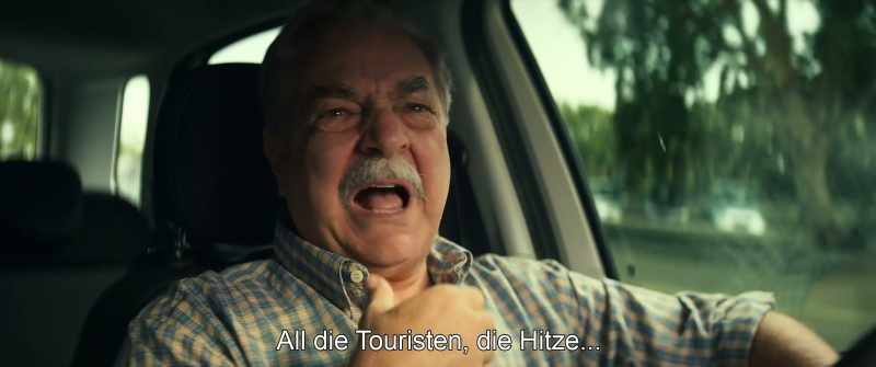 All the tourists, the heat