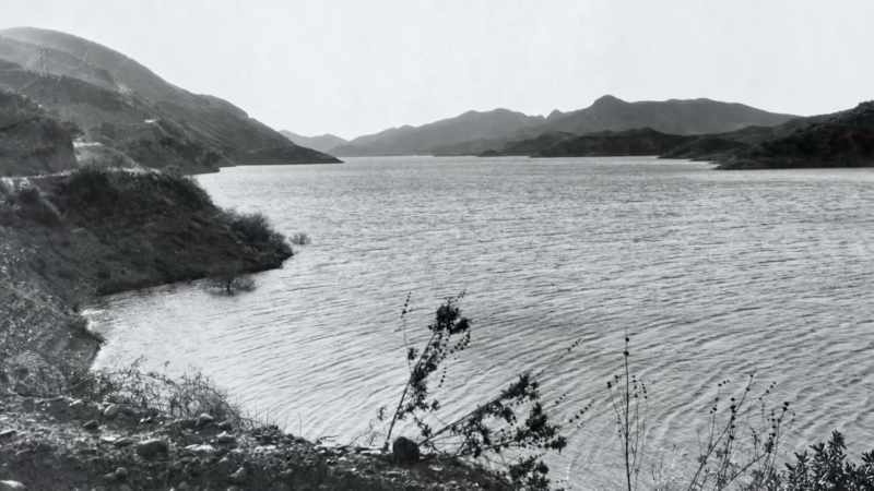 All the while, behind the St. Francis Dam