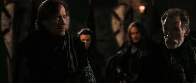 All these swords are pointing at you, Ferrel