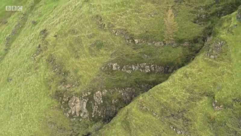 All these wee rivers and tributaries are running down