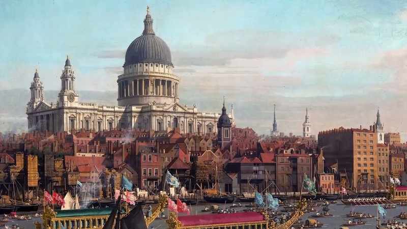 All that vast mass of buildings
