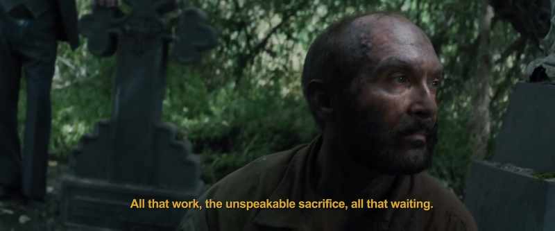 All that work, the unspeakable sacrifice, all that waiting