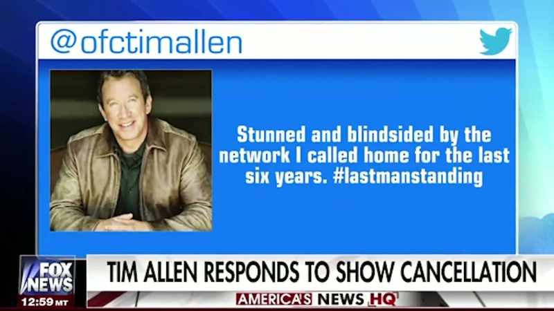 Allen is responding to the show's