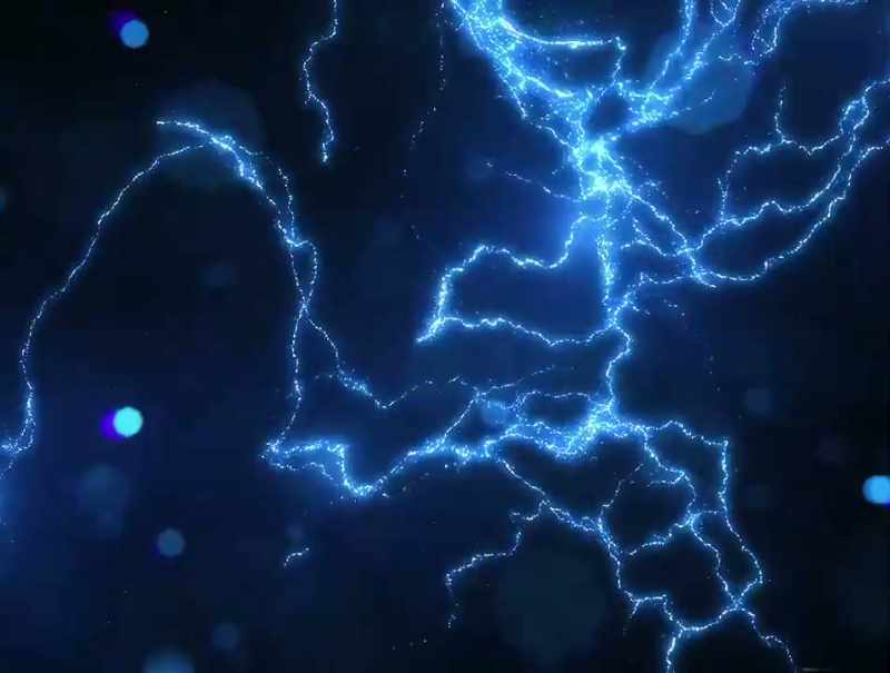 Almost like a static, static electricity, maybe