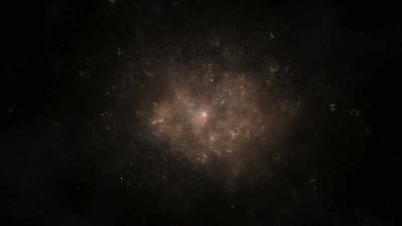 Alone, as every other galaxy recedes into the distance