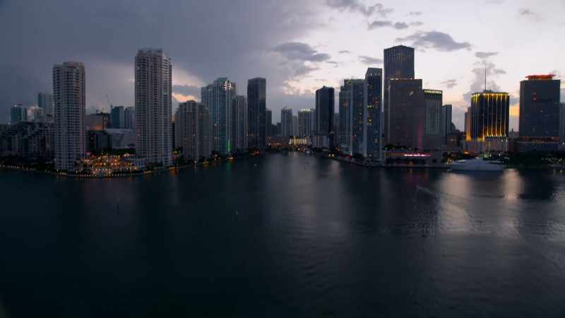 Already, cities like Miami here are under threat