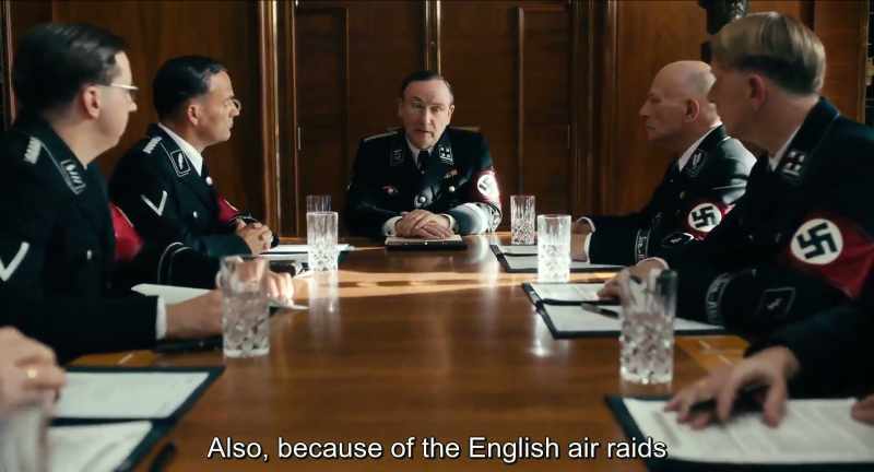 Also, due to the English air strikes