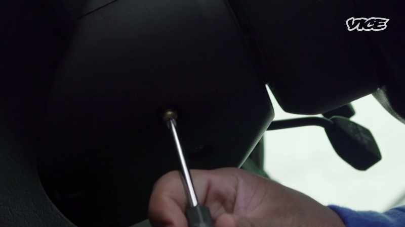 Also, we learned how to take a screwdriver