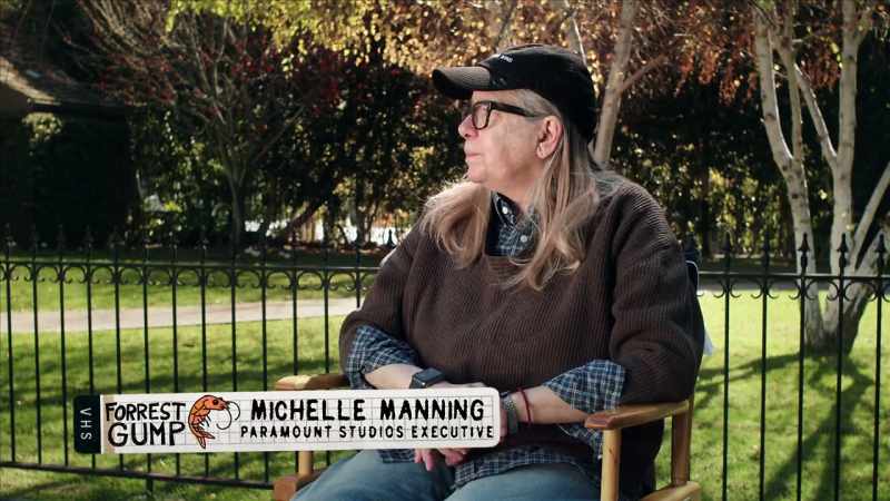 Also present, Paramount executive Michelle Manning