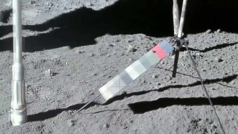 Also, the color diagram used by astronauts