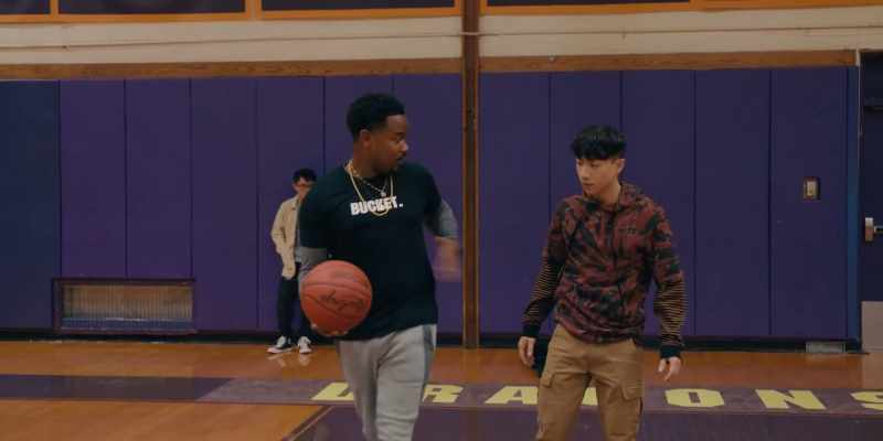 Also, you're only bringing the ball halfway up