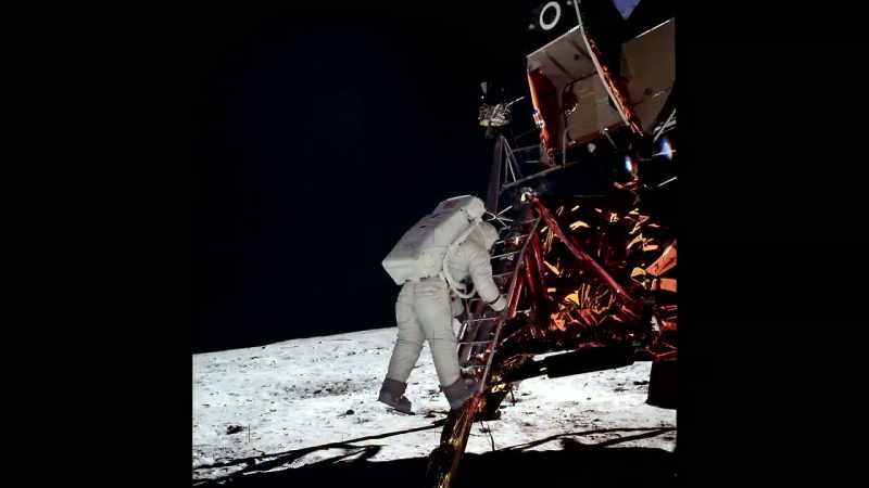 Although the astronauts didn't have portable reflectors