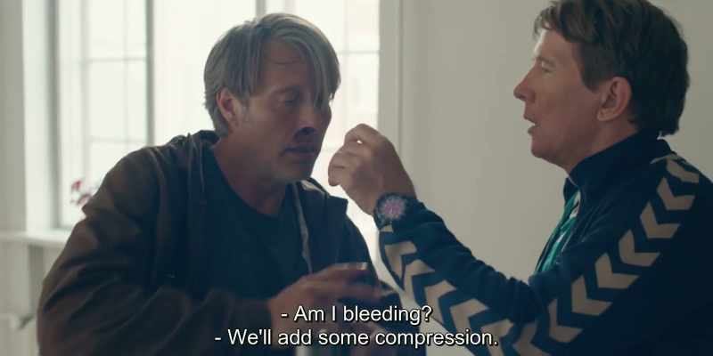 Am I bleeding? - We'll add some compression