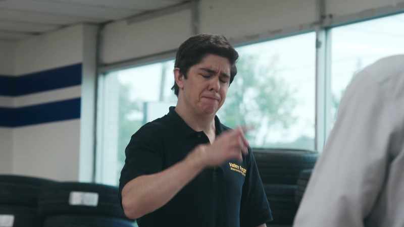 Am I gonna sit and work like an asshole? - No, you could sweep up