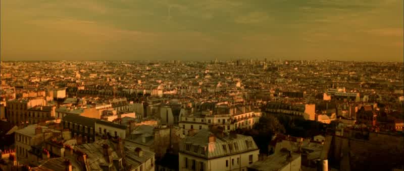 Amélie still takes refuge in solitude She amuses herself with silly questions about the world below such as How many couples are having an orgasm now Fifteen