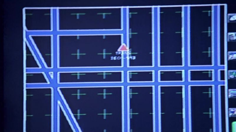 Amador's making a U-turn. He's heading downtown