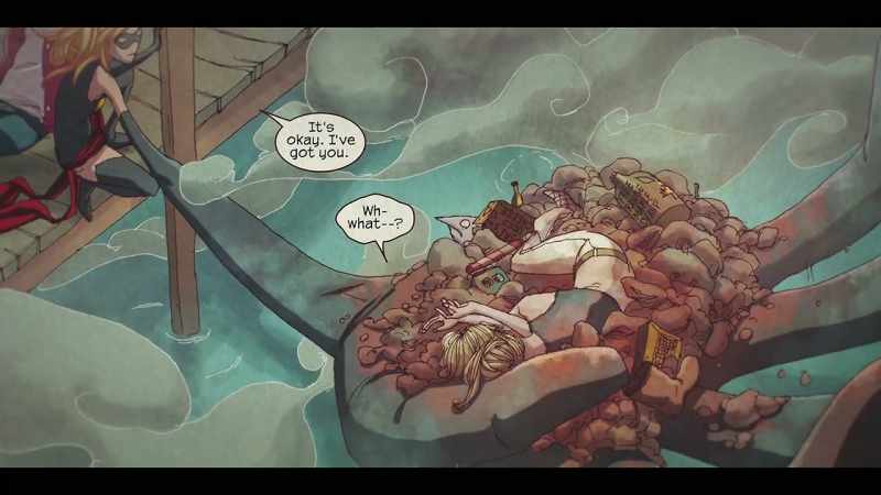 [Amanat] When we were trying to develop Ms. Marvel and her power set