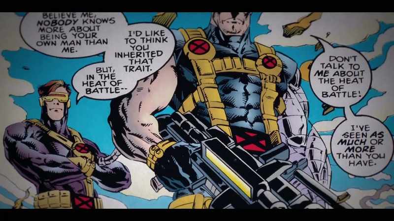 [Amanda] I am Cable from the X-Men, which is Cyclops' son