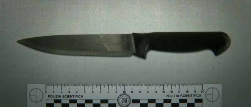 Amanda's DNA was found on the handle