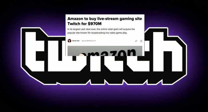 Amazon bought Twitch for almost a billion dollars in 2014