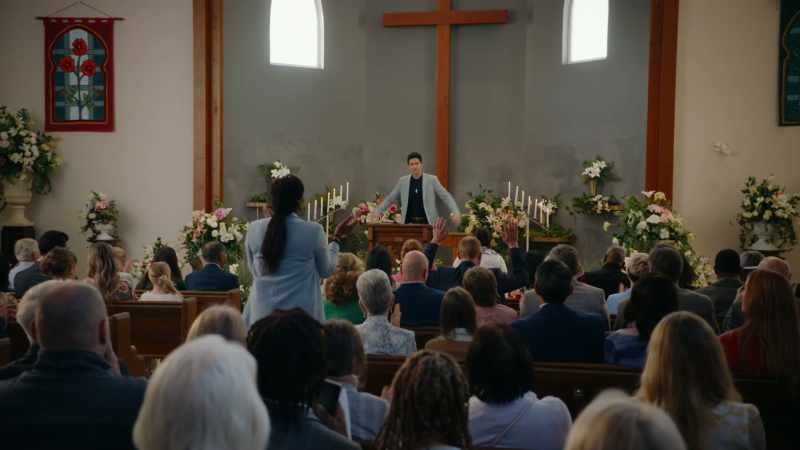 Amen! (congregation applauding)