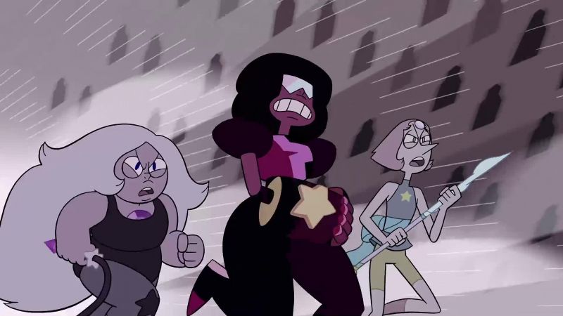 Amethyst got poofed!