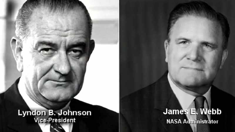Among the possibilities considered, one was sending a man to the moon