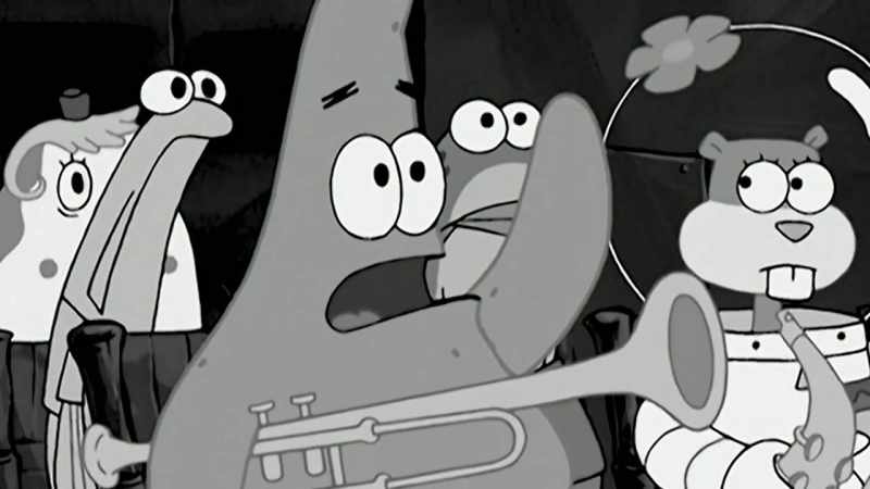 Among them were Sheldon Plankton, Patrick Star