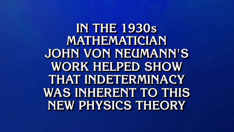 Amy. - What's quantum mechanics?