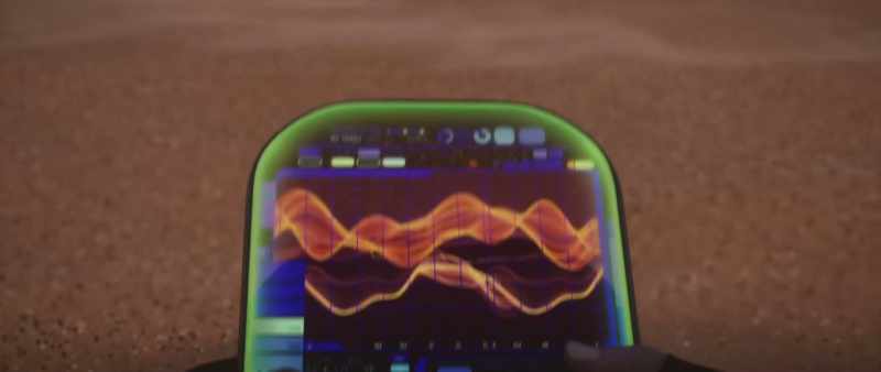 An electrical, uh, frequency or tone