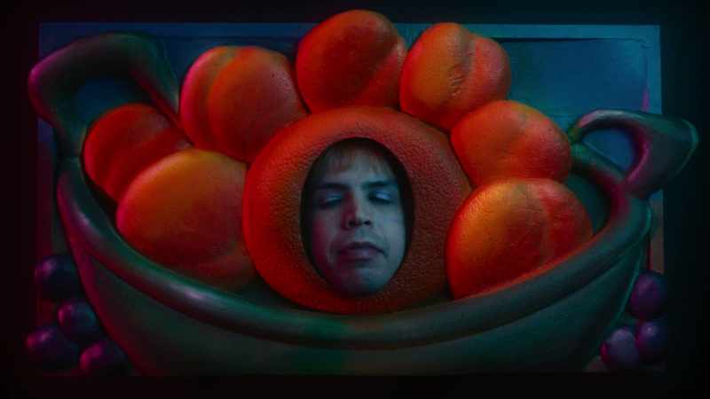 An emoji of an orange