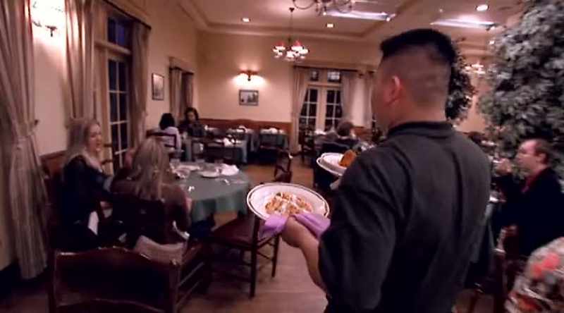 AN HOUR INTO DINNER SERVICE